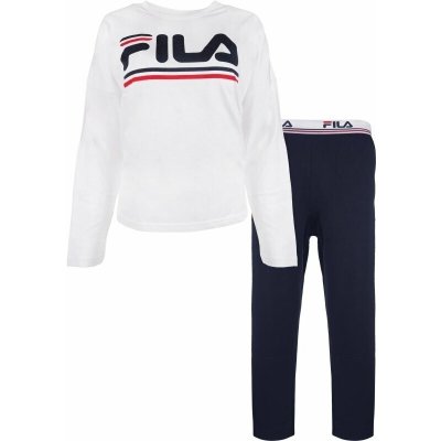 Fila Woman Pyjamas FPW4105 white blue – Zboží Mobilmania