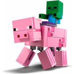 LEGO® Minecraft® 21157 Velká figurka Prase s malou zombie – Hledejceny.cz