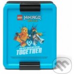 LEGO Ninjago box na svačinu modrá – Zbozi.Blesk.cz