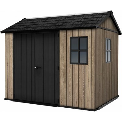 Keter Apex 7,5 x 9 Ashwood, s podlahou, 612047 – Sleviste.cz