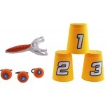 EP line Phlat Sport set prak se 3 míčky s poutky a 3 kelímky – Zboží Mobilmania