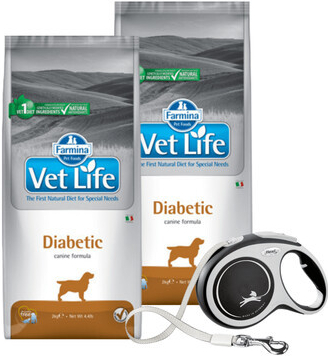 Vet Life Dog Diabetic 2 x 12 kg