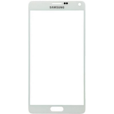 Sklíčko Samsung N910 Galaxy Note 4, bílá – Zboží Mobilmania