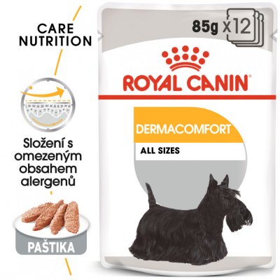 Royal Canin Dermacomfort Dog Loaf 12 x 85 g – Zbozi.Blesk.cz