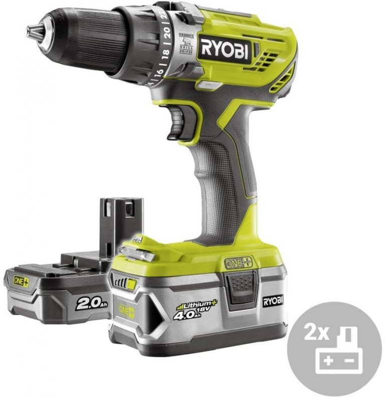 RYOBI R18PD3-242S od 4 290 Kč - Heureka.cz