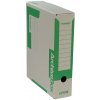 Archivační box a krabice Emba Colour archivační krabice zelená 330 x 260 x 75 mm