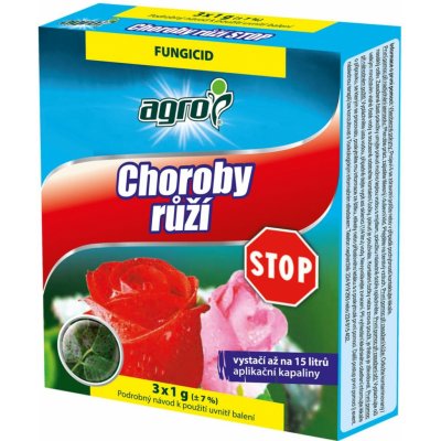 AGRO Choroby růží STOP 3 x 1 g – Zboží Dáma