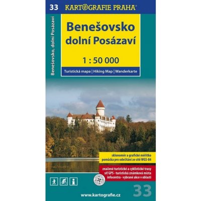 Benešovsko dolní Posázaví 1:50 000 – Hledejceny.cz
