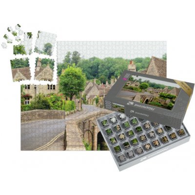 SMART SORTED® Malebná cotswoldská vesnice Castle Combe Anglie 1000 dílků – Hledejceny.cz