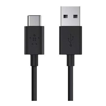 Belkin F2CU032bt06-BLK USB 3.1 propojovací USB-C -> USB A, 1,8m, černý