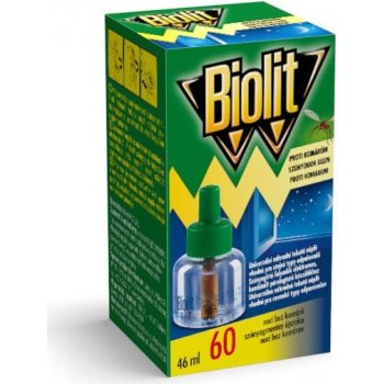 Biolit protikomárům elektronicka tekutá náhradbí náplň 46 ml