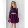 Luxury purple dress