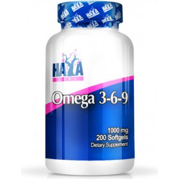 Haya labs Omega 3-6-9 200 kapslí