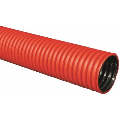 Dvouplášťová kabelová chránička Duolight, červená, pr. 40 mm - metráž – Zboží Mobilmania