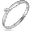 Prsteny iZlato Forever Briliantový zásnubní prsten z bílého zlata Leah IZBR1174A