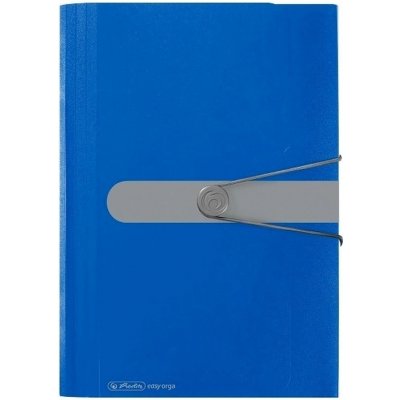 Herlitz Spisové desky easy orga A4 s 12dílným organizérem, modré – Hledejceny.cz