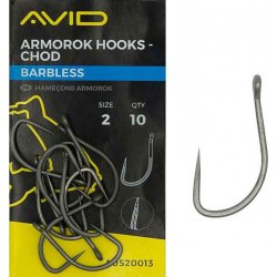 Avid Carp Armorok Chod Barbless vel.2 10ks