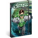 Presco Notes Green Lantern linkovaný 13 x 21 cm – Zboží Živě