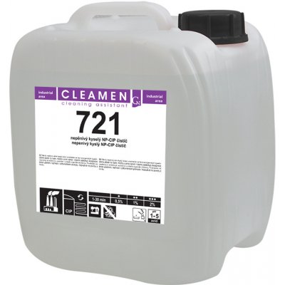 Cleamen 721 nepěnivý kyselý NP CIP čistič 24 kg