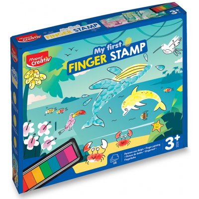 Maped Creativ Early Age My First Finger Stamp kreativní sada – Hledejceny.cz