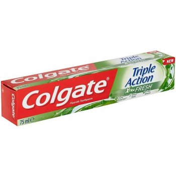 Colgate Triple Action Xtra Fresh zubní pasta 75 ml od 29 Kč - Heureka.cz