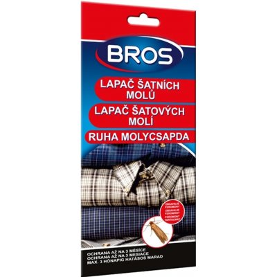 Bros Lapač na šatní moly 10 ks 369 – Zboží Dáma