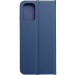 Forcell LUBook Carbon Xiaomi Redmi Note 10 / 10S modrý – Zboží Živě
