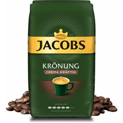 Jacobs Krönung Crema Kräftig zrnková 1 kg – Hledejceny.cz