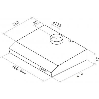 Elica VERVE WH/F/60 – Zboží Dáma