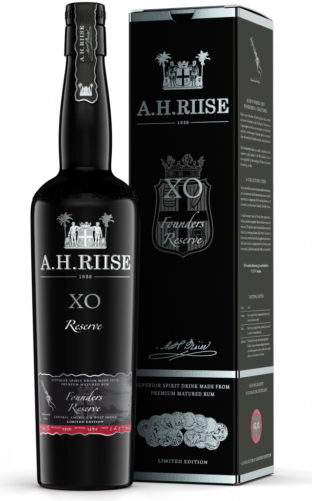 A.H. Riise XO Founders Reserve batch IV 45,1% 0,7 l (karton)