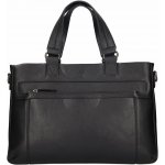 Lagen Kožená taška do ruky 12756 černá – Sleviste.cz