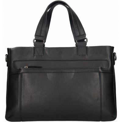 Lagen Kožená taška do ruky 12756 černá – Sleviste.cz