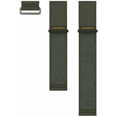 Garmin Nylonový řemínek 24mm (pro Garmin Venu X1), zelený, Quick Release, 010-13907-03 – Sleviste.cz