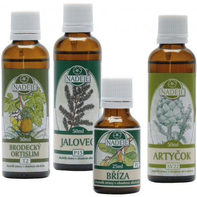 Naděje Doplněk z bylin ke snižování tělesné hmotnosti a pro harmonizaci organismu K27a 200 ml – Sleviste.cz