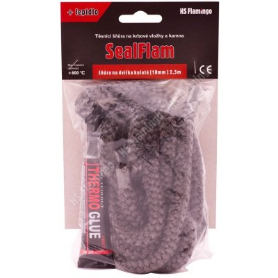 SVOZ Napajedla Obchod Těsnící šňůra na dvířka kulatá + lepidlo 10mm 2,5m – Hledejceny.cz