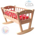 CEEDA DŘEVO Kolébka pro panenku – Zboží Dáma