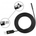 W-star Endoskopická kamera UCAM8x2 sonda 8mm 2m měkký kabel HD USB konektor 2v1 – Zboží Živě