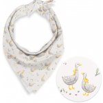 Biante dětský bavlněný šátek Sandra SA-585 Šedé husičky na bílém – Hledejceny.cz
