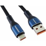 PremiumCord ku31cy1USB-C - USB 2.0 A (USB 3.2 generation 1) bavlněný oplet, 1m – Zboží Živě