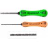 Výroba nástrahy Saenger Vrták Anaconda Boilies Nut Drill 1,5 mm oranžová