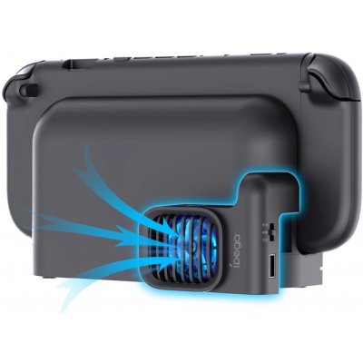 iPega SW2206 Přídavné Chlazení pro Nabíjecí Stanici Nintendo Switch 2 Black – Sleviste.cz