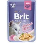 Brit cat adult Premium with Chicken Fillets jelly 85 g – Zboží Mobilmania