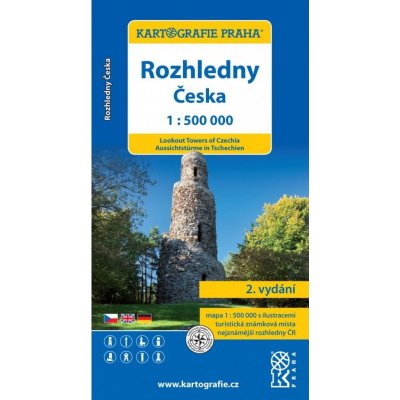Rozhledny České republiky 1:500 000 – Zboží Mobilmania