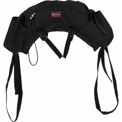 RANDOL’S Brašna za sedlo Banane černá – Zboží Dáma