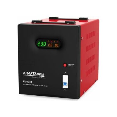 Stabilizátor napětí, AVR, 3000VA, 230V, Kraft & Dele | KD1934 | Zboží Auto