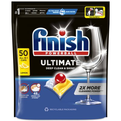 Finish Powerball Ultimate Kapsle do myčky Lemon 50 ks – Zboží Mobilmania
