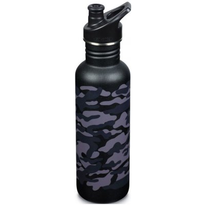 Klean Kanteen nerezová lahev Classic black camo 800 ml – Sleviste.cz