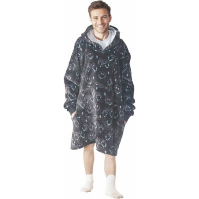 Cozy Noxxiez CH370 PC hráč potisk hřejivá televizní mikinová deka s kapucí – Zboží Dáma