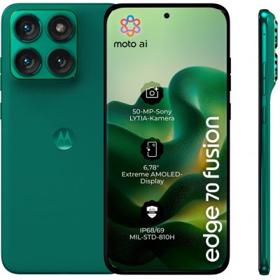 Motorola Edge 70 Fusion 8GB/256GB Sporting Green – Zboží Živě