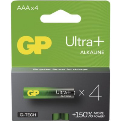 GP ULTRA PLUS AAA 4ks 1013124000 – Hledejceny.cz